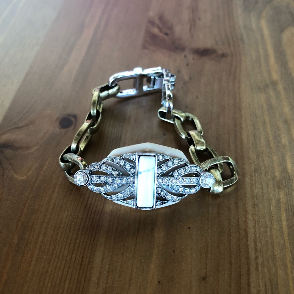 Gold and silver bracelet Chloe + Isabel